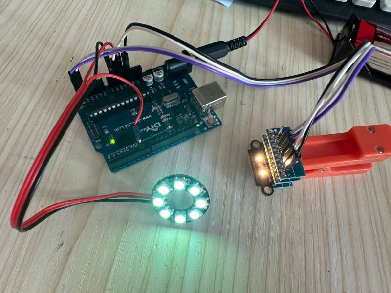Module capteur de couleur LED orange TCS3472 RGB IIC double orifice – Electronic Shop Tunisie